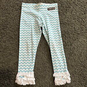Matilda Jane Chevron Good Hart Watercolor Legging